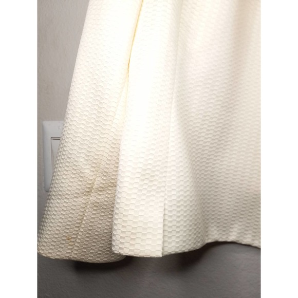 Jones Wear Suit Formal Career Geometric Bow Front Side White Plus Size 18 Blazer - Picture 5 of 9